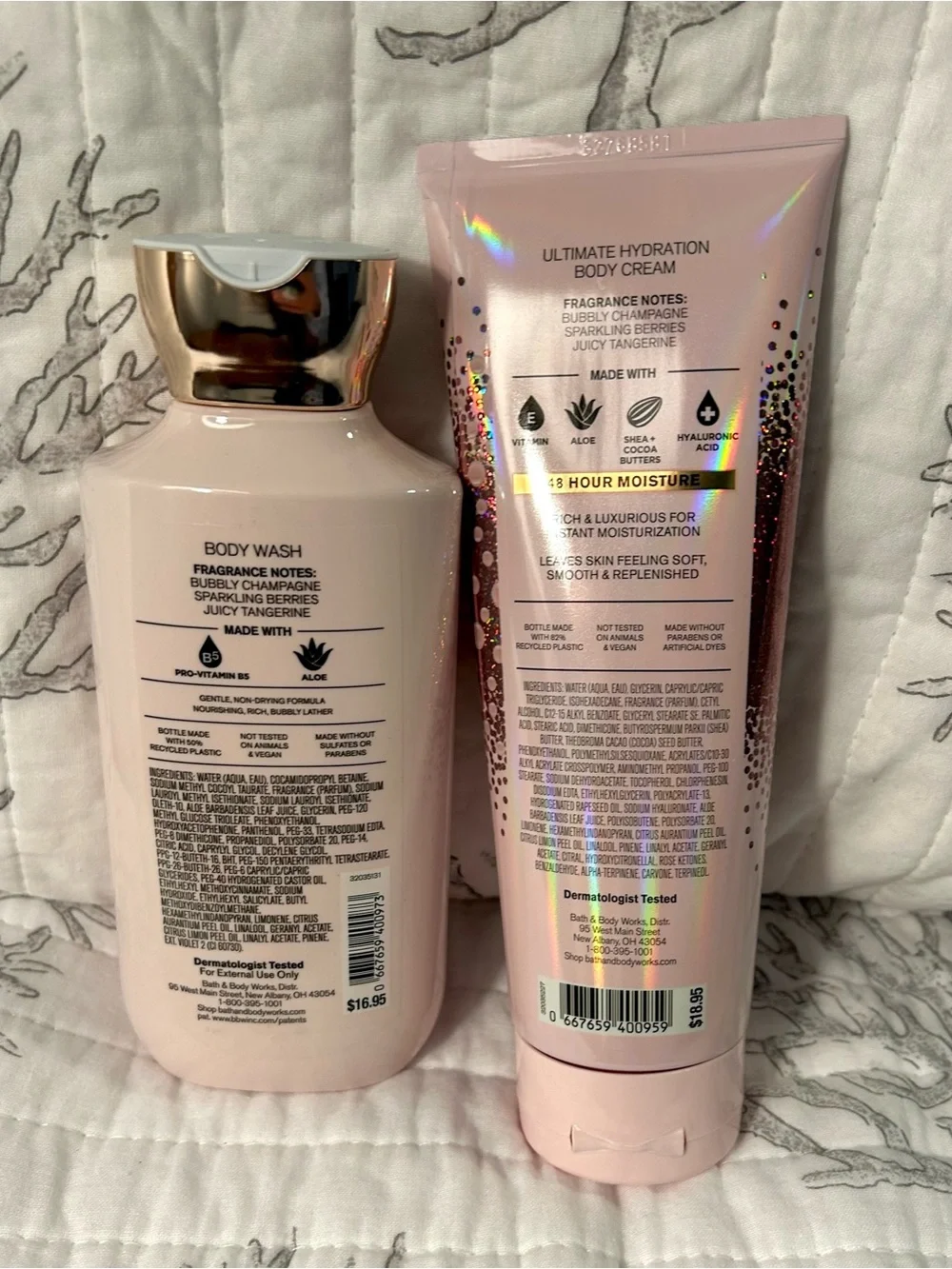 Bath & Body Works dual set